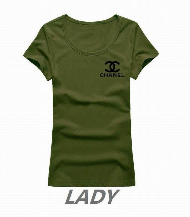 Chanel short round collar T woman S-XL-033